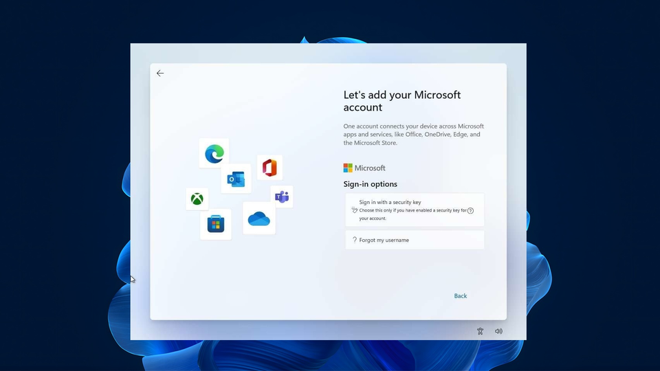 Windows 11 ускорит первоначальную настройку, но обход учётной записи Microsoft не обещают