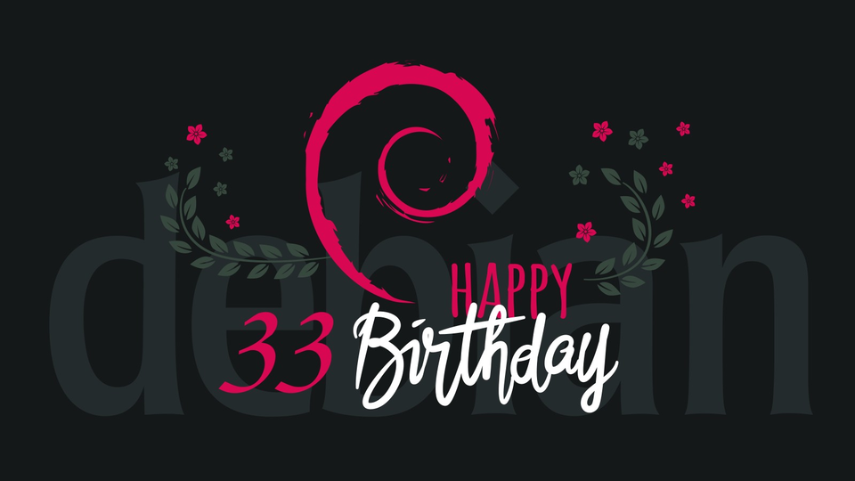 Debian отмечает 33 года свободного и открытого ПО