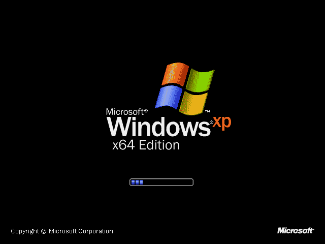 Windows XP 64 Bit edition. Изображение: Microsoft