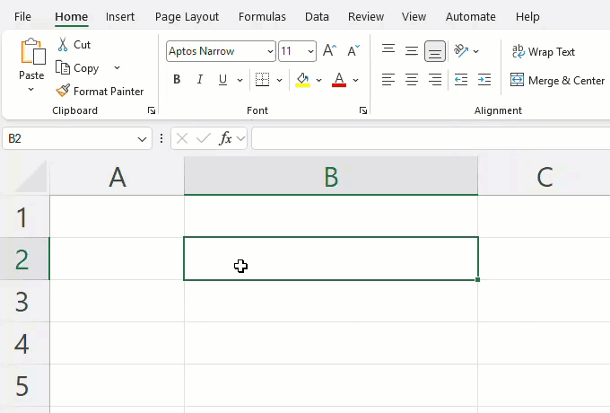 Демонстрация нескольких значений в одной ячейке Excel