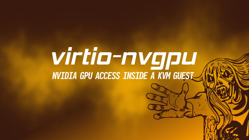 virtio-nvgpu позволяет гостевым системам Linux KVM совместно использовать GPU NVIDIA