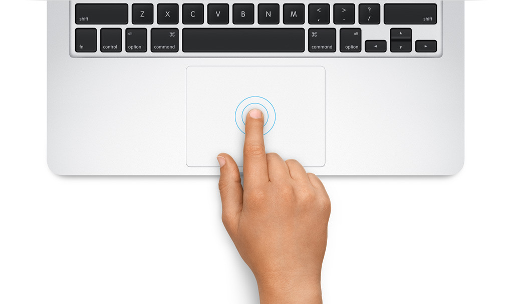 Трекпад Force Touch на MacBook