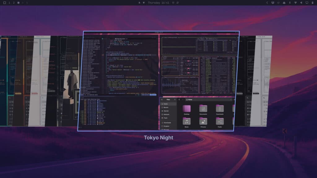 Переключатель тем Omarchy 4.0