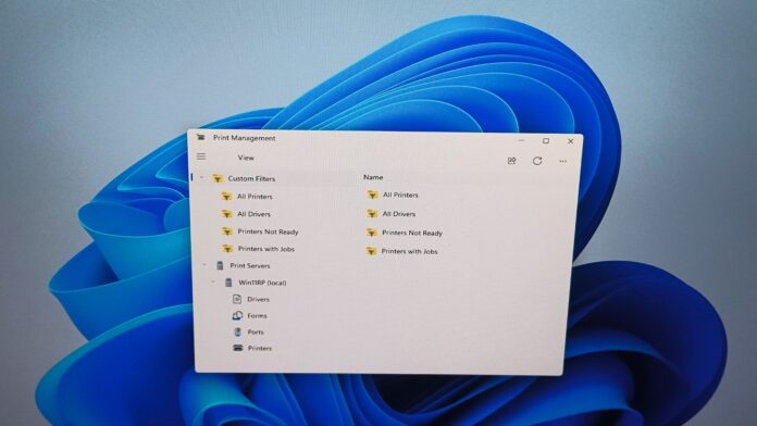 Новый инструмент управления печатью Windows 11 уже доступен в канале Release Preview.