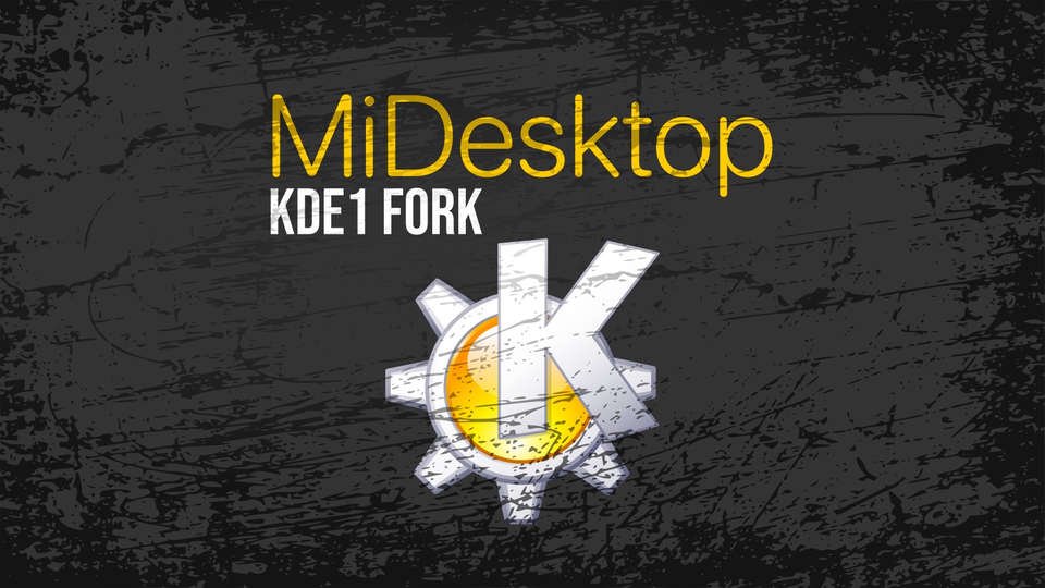 Бета-версия MiDesktop 1.2 приблизила возрождение KDE 1 к повседневному использованию
