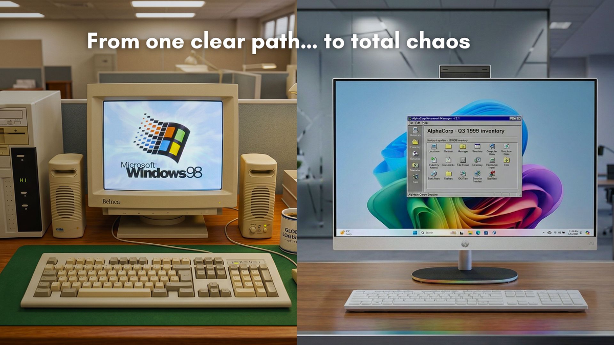 Разработка приложений для Windows сместилась от единой стабильной модели к множеству фреймворков