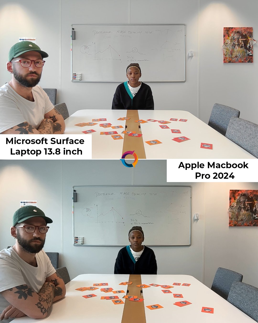 Тест камеры Surface Laptop 13.8