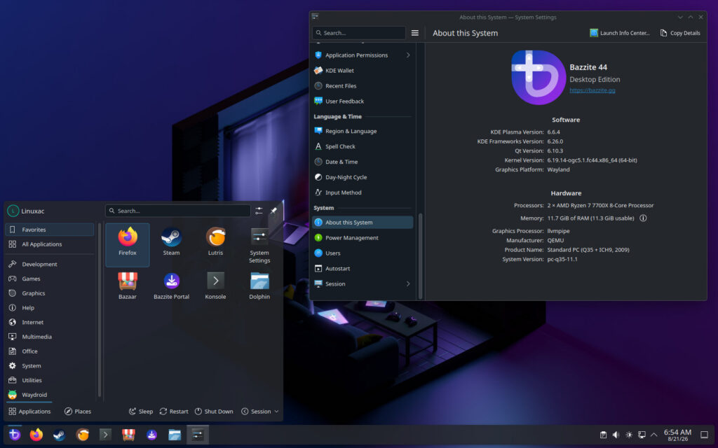 Bazzite Linux 44
