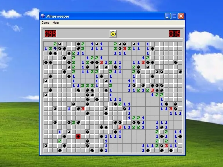 Minesweeper в Windows XP. Источник: minesweeper-online