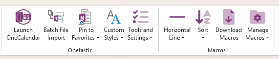 Onetastic для OneNote