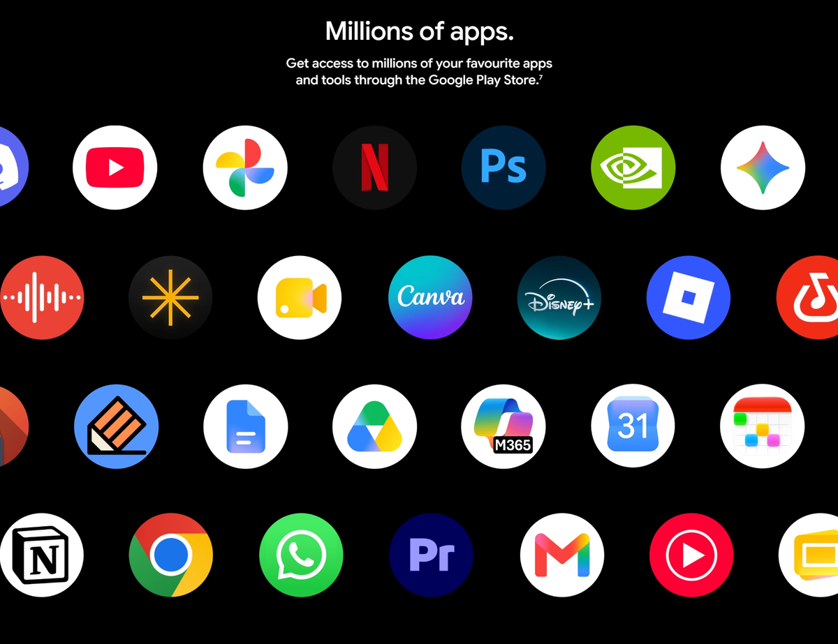 Страница Googlebook с упоминанием M365