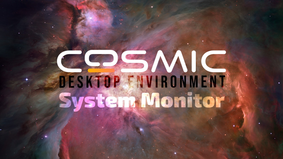 У COSMIC Desktop появился нативный системный монитор