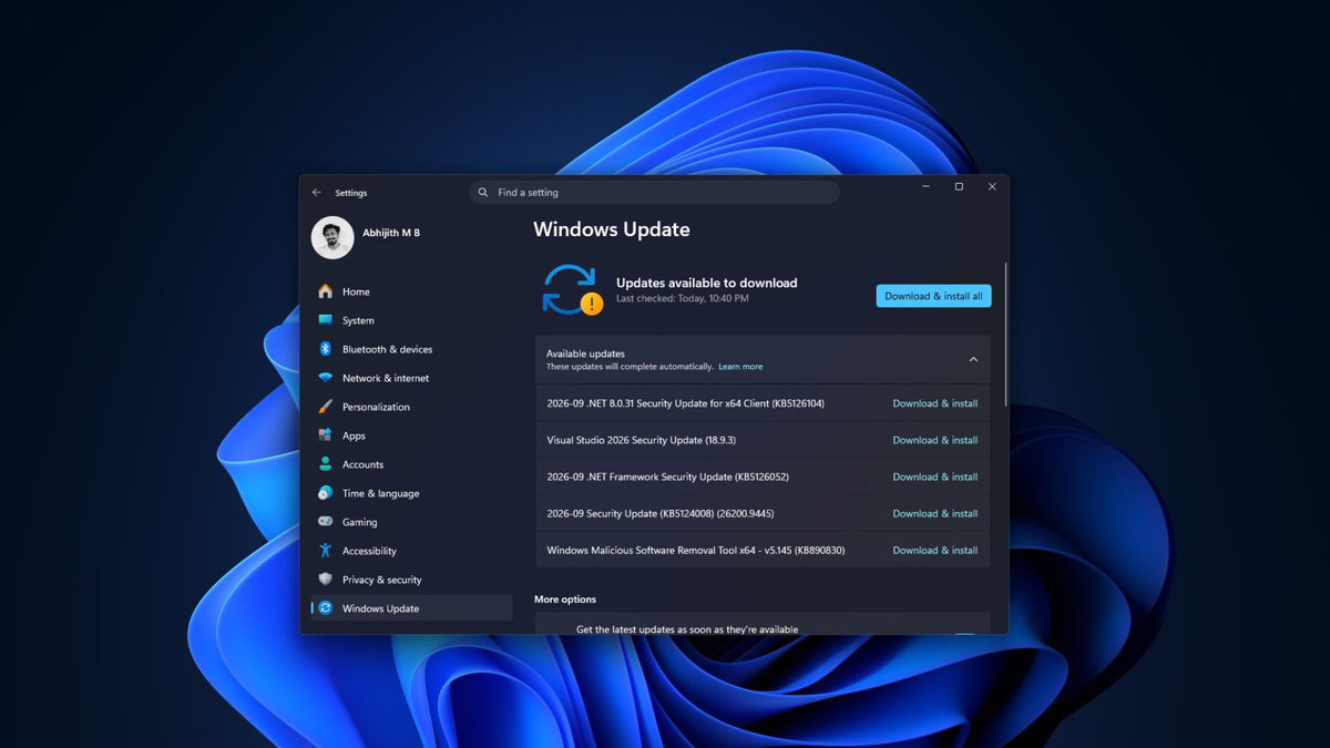 Сентябрьское обновление Windows 11 Patch Tuesday 2026 года уже доступно.