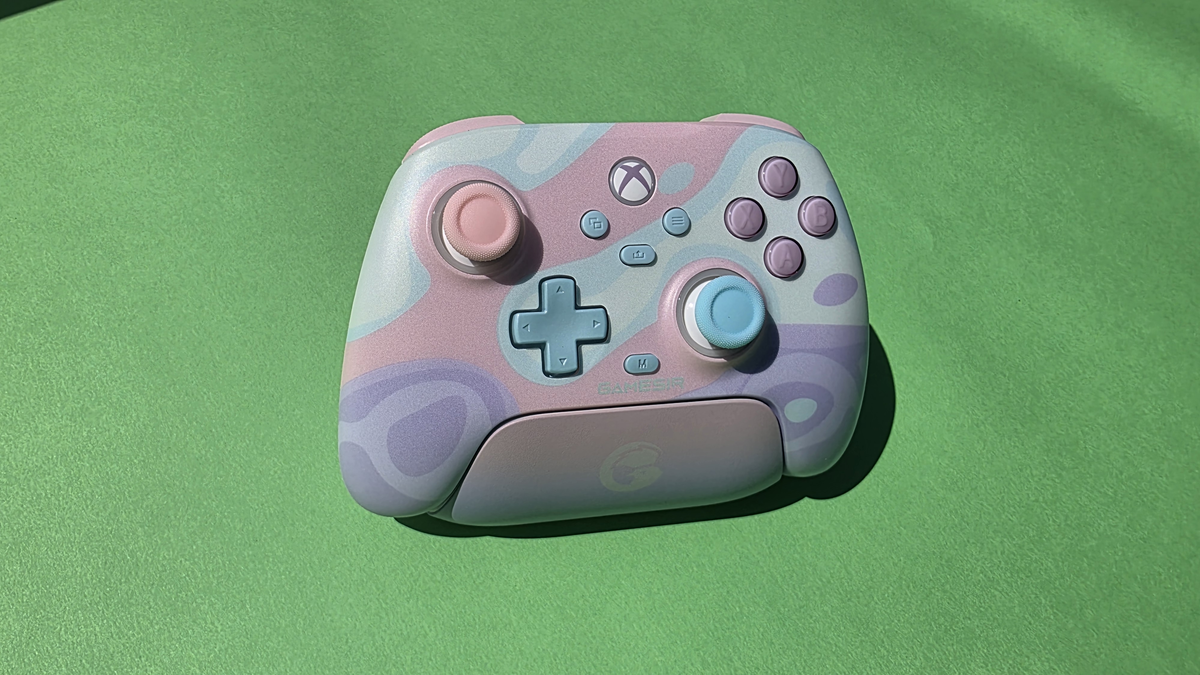Pastel colored game controller