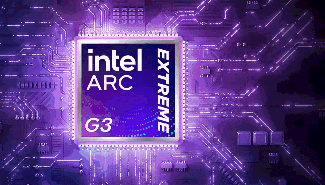 Intel Arc G3 Extreme в MSI Claw 8 EX AI+
