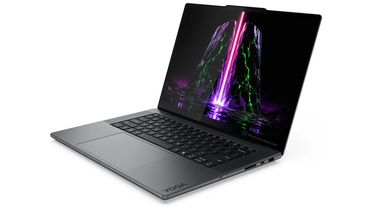 Lenovo Yoga Pen Gen 2 используется на тачпаде Yoga 9n