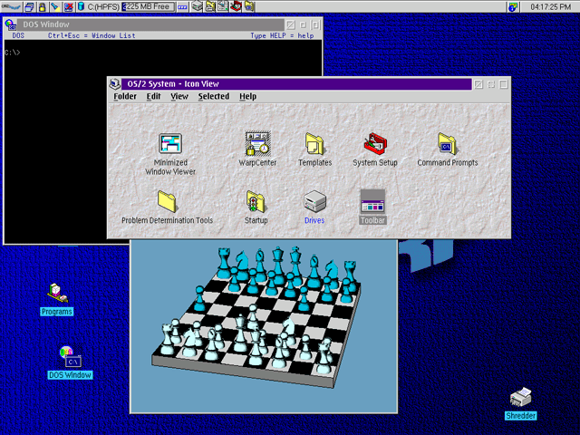 OS/2 Warp 4. Источник: Wikipedia