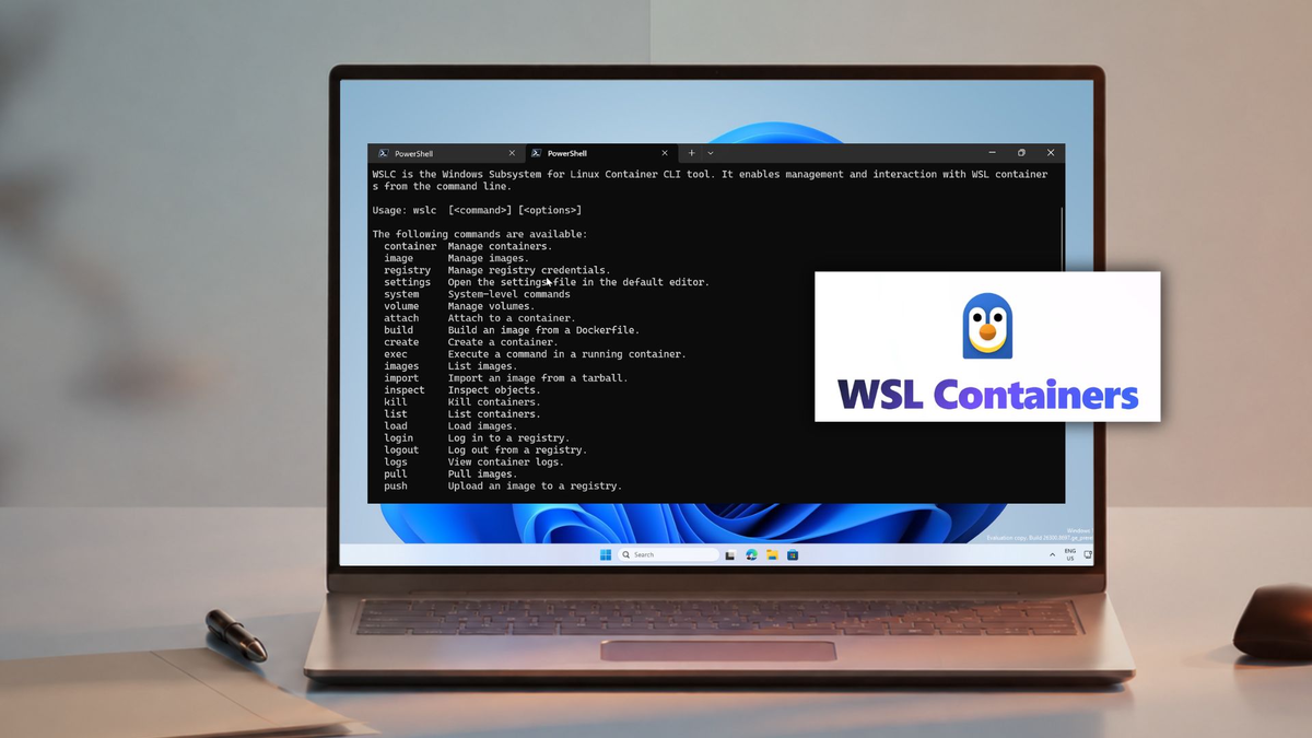 Контейнеры WSL в Windows 11
