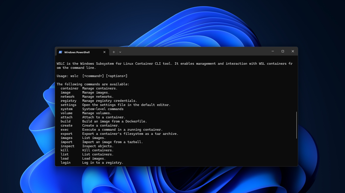 Запуск WSLCd на Windows 11