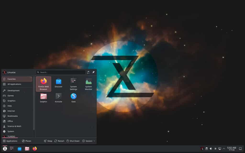 Tuxedo OS на базе Ubuntu