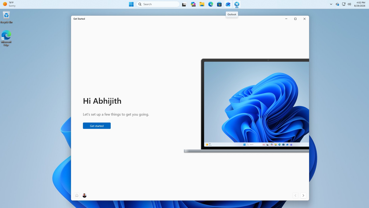Новое приложение "Начало работы" в Windows 11. 