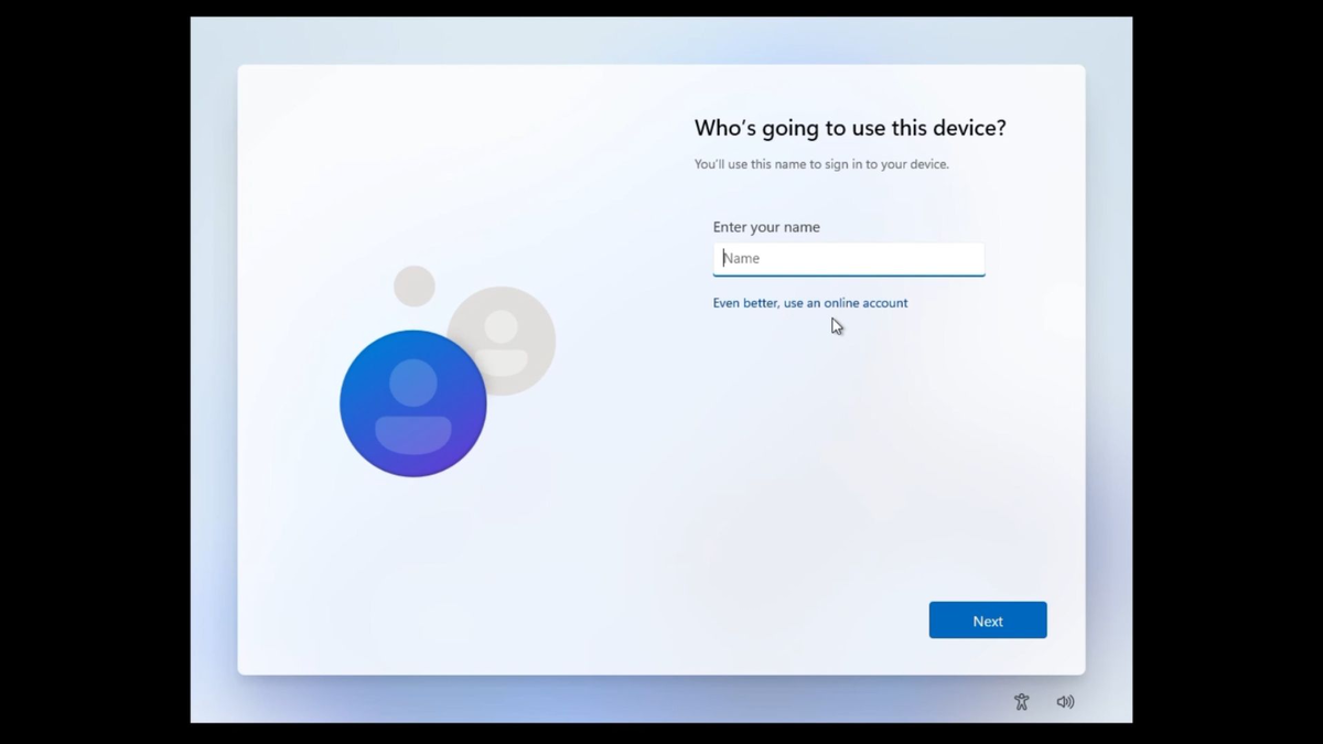 Настройка Windows 11 с локальной учётной записью.
