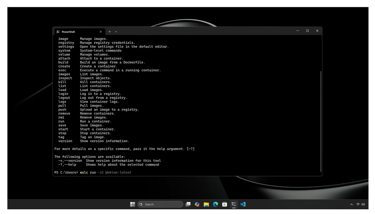 WSL Containers в Windows 11