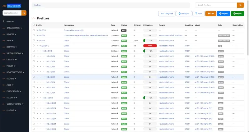 Nautobot: Open-Source Network Tool