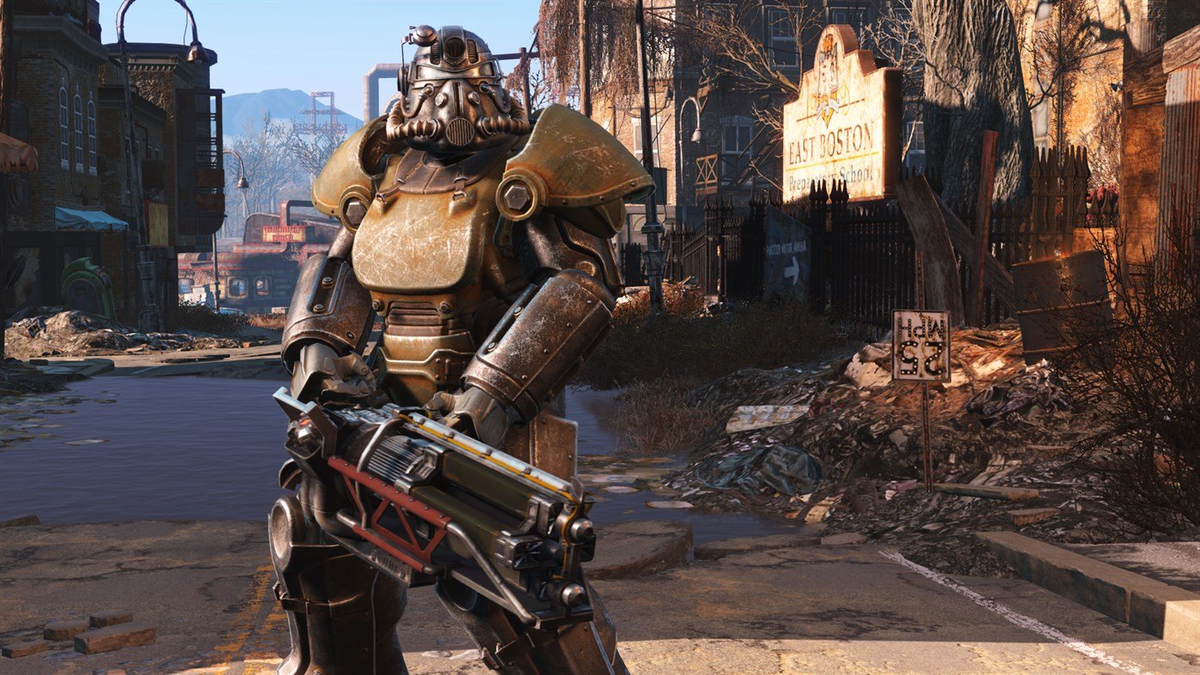 Силовая броня из Fallout 4