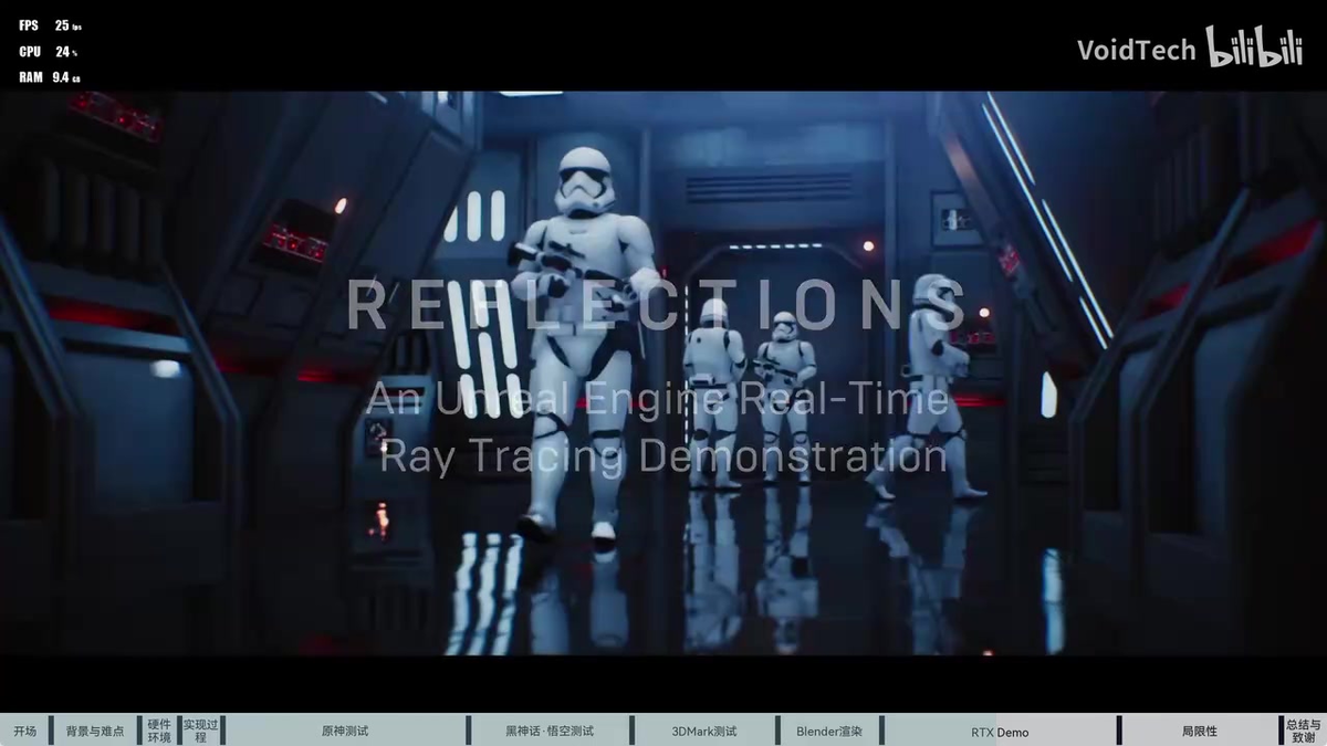 Star Wars Reflections Ray Tracing Demo