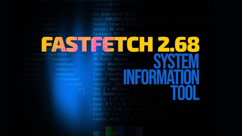 Вышел Fastfetch 2.68.1 с модулем Top для отображения ресурсоёмких процессов