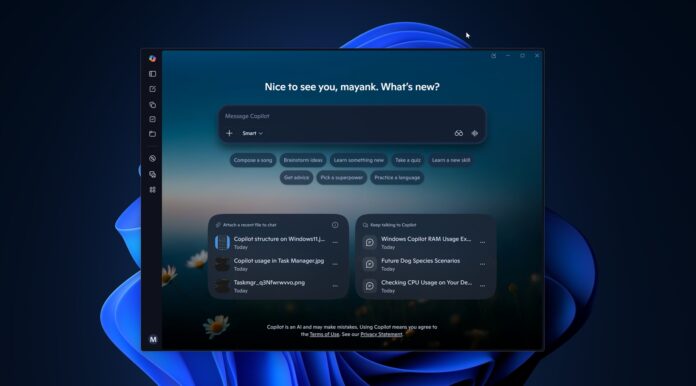 Copilot для Windows 11