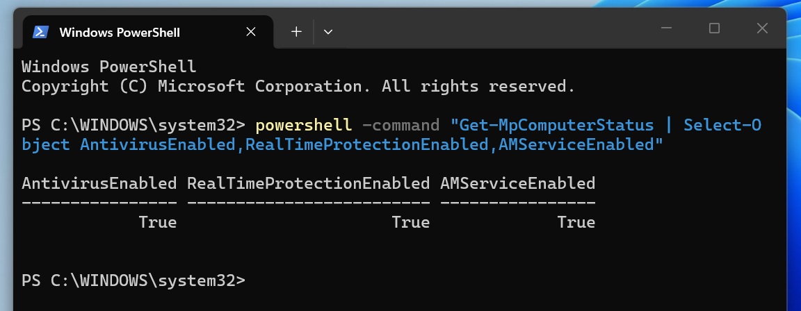 Работает Windows Defender или нет