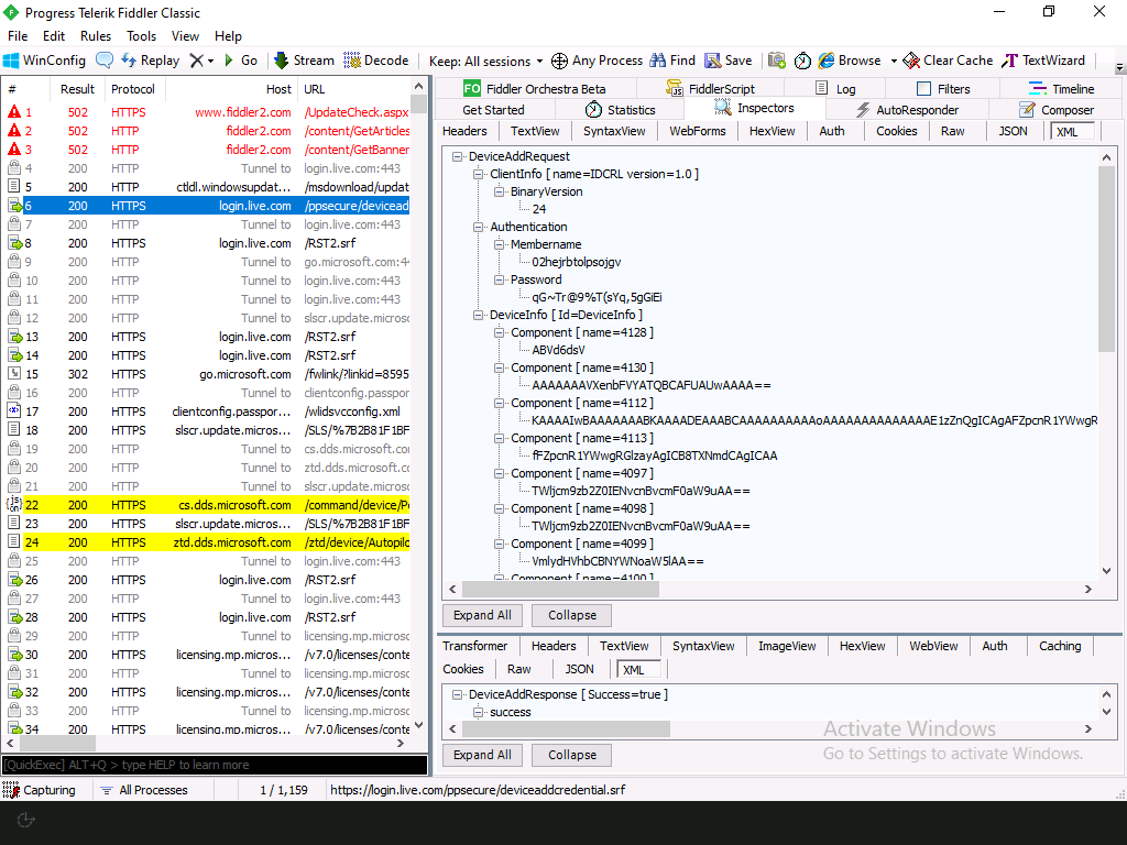 Служба wlidsvc (Windows Live ID) отправляет в Microsoft данные об оборудовании (диск, SMBIOS, TPM) для входа в систему в качестве устройства. (Источник: Mass Gravel через X)
