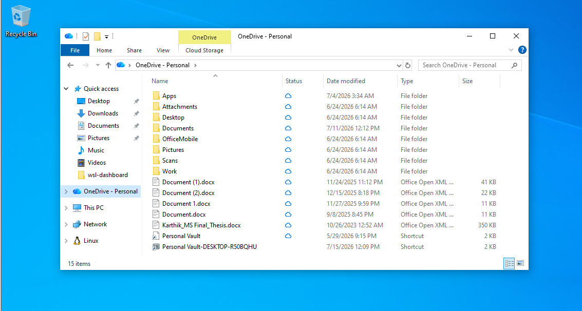 Проводник Windows 10