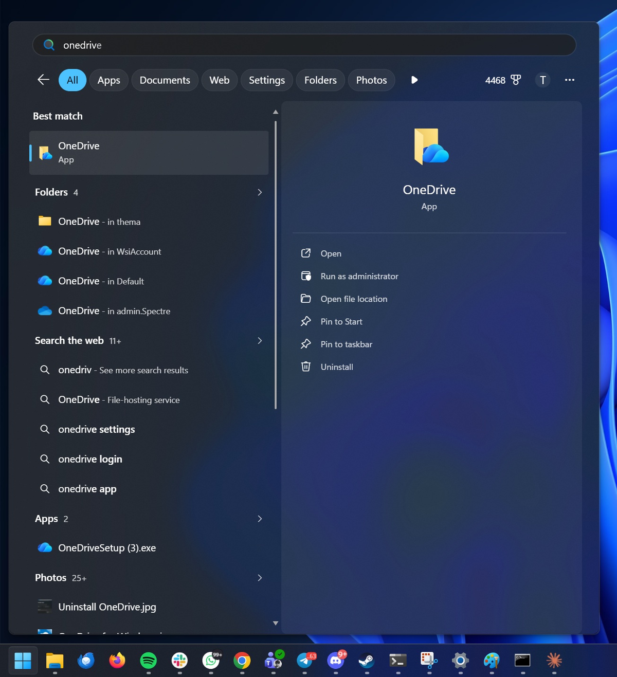 Приложение OneDrive Photos исчезло после сегодняшнего обновления