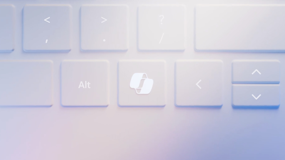 Клавиша Copilot на ПК с Windows 11