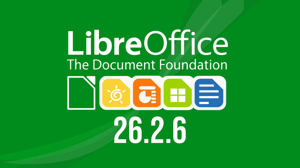 Офисный пакет LibreOffice 26.2.6 вышел с 36 исправлениями ошибок