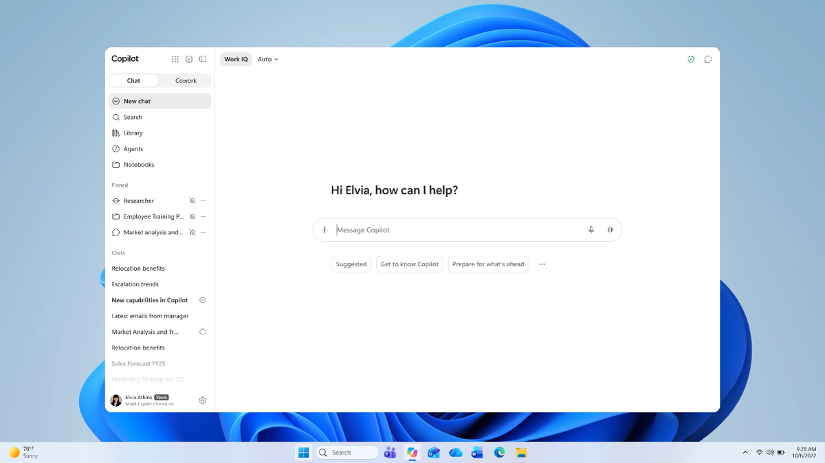 Новое приложение Microsoft Copilot, заменившее Microsoft 365 Copilot. Источник: Microsoft