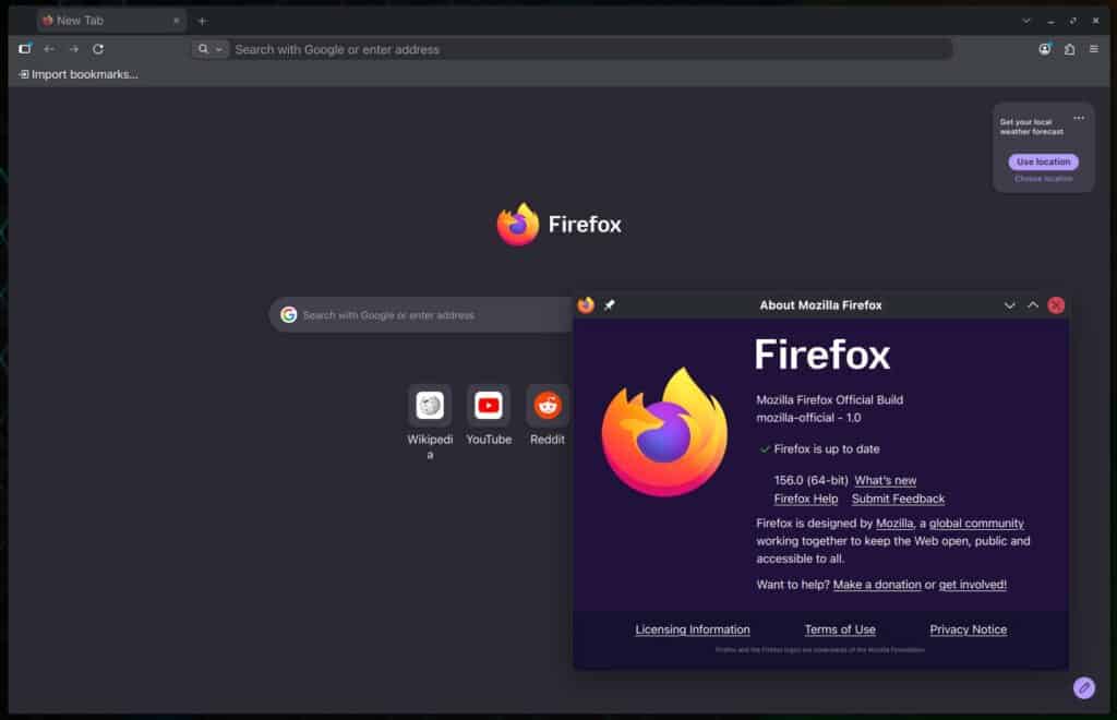 Mozilla Firefox 156
