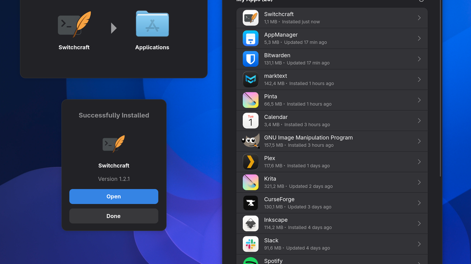 AppManager упрощает использование и установку AppImage в Ubuntu