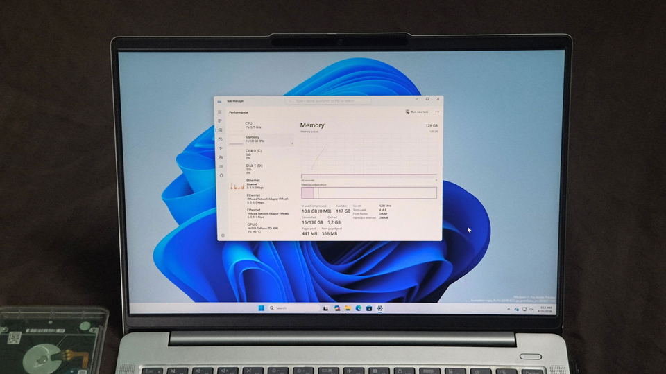 Windows 11 позволит настраивать объём памяти для графики и ИИ на ПК с unified memory, и это важно для игр