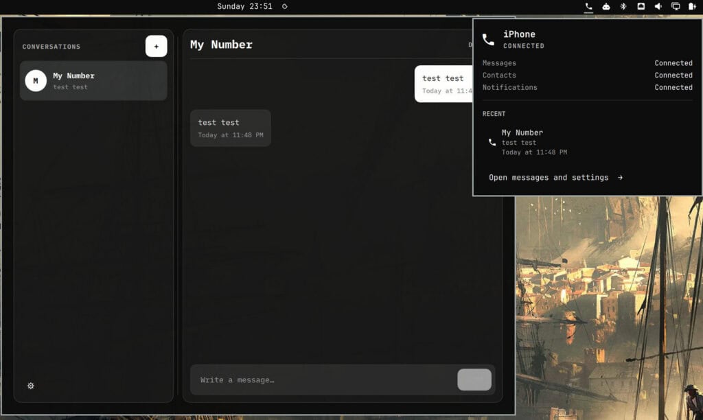 BlueFerry обеспечивает поддержку iMessage и SMS на Linux без ретрансляции через Mac