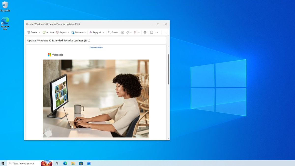 Windows 10 находится на расширенной поддержке, и Microsoft напоминает пользователям о продлении, которое можно включить