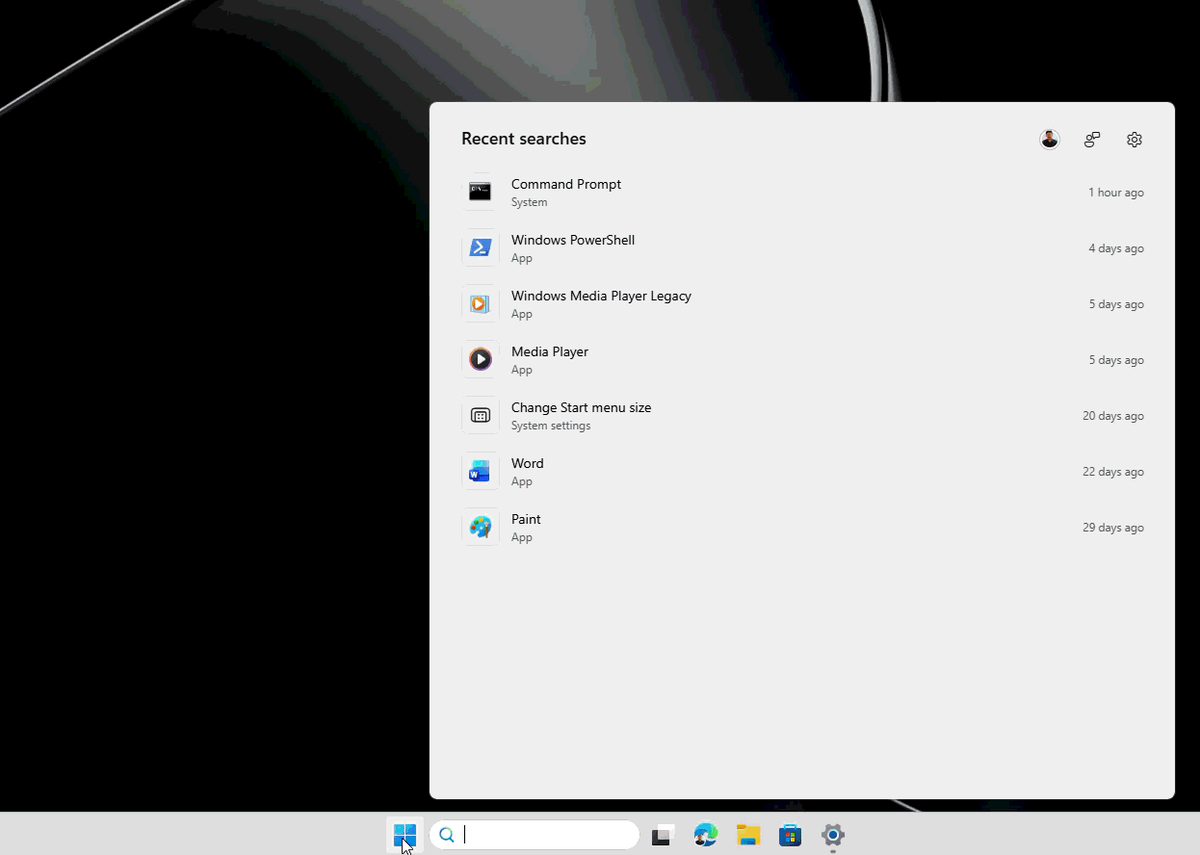 Поиск Windows теперь открывается очень быстро