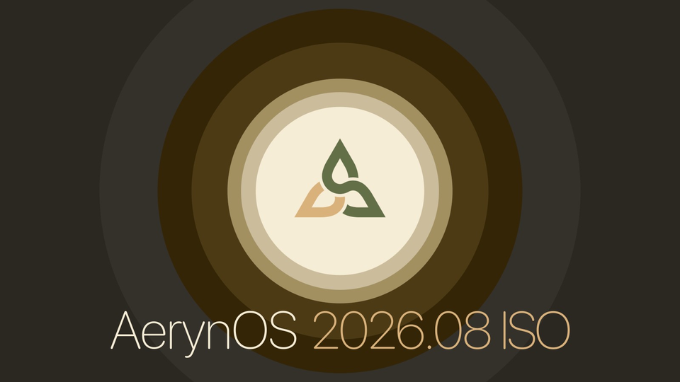 Вышел установочный образ AerynOS 2026.08 с поддержкой OpenZFS и systemd 261