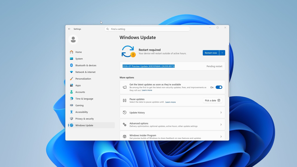 Вышло обновление Windows 11 KB5101684 с приростом производительности, доступны прямые ссылки на .msu
