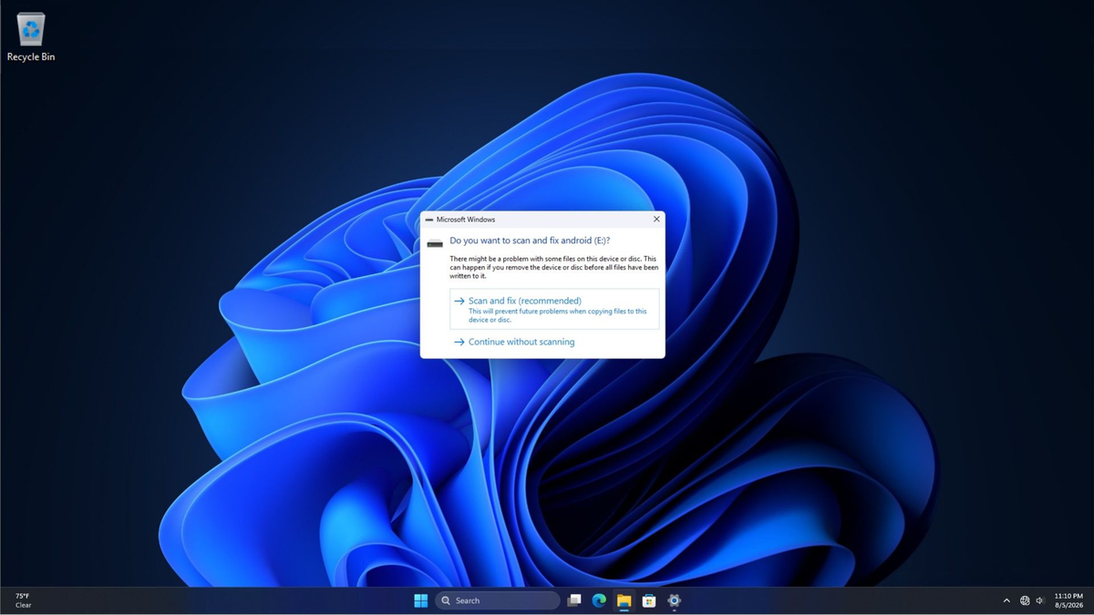 AutoPlay в Windows 11 с устаревшим интерфейсом