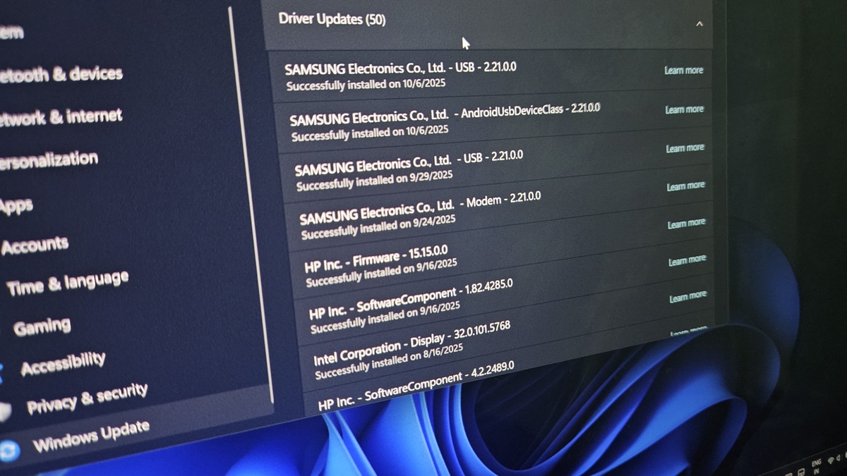 Дублирующиеся обновления драйверов в Windows 11