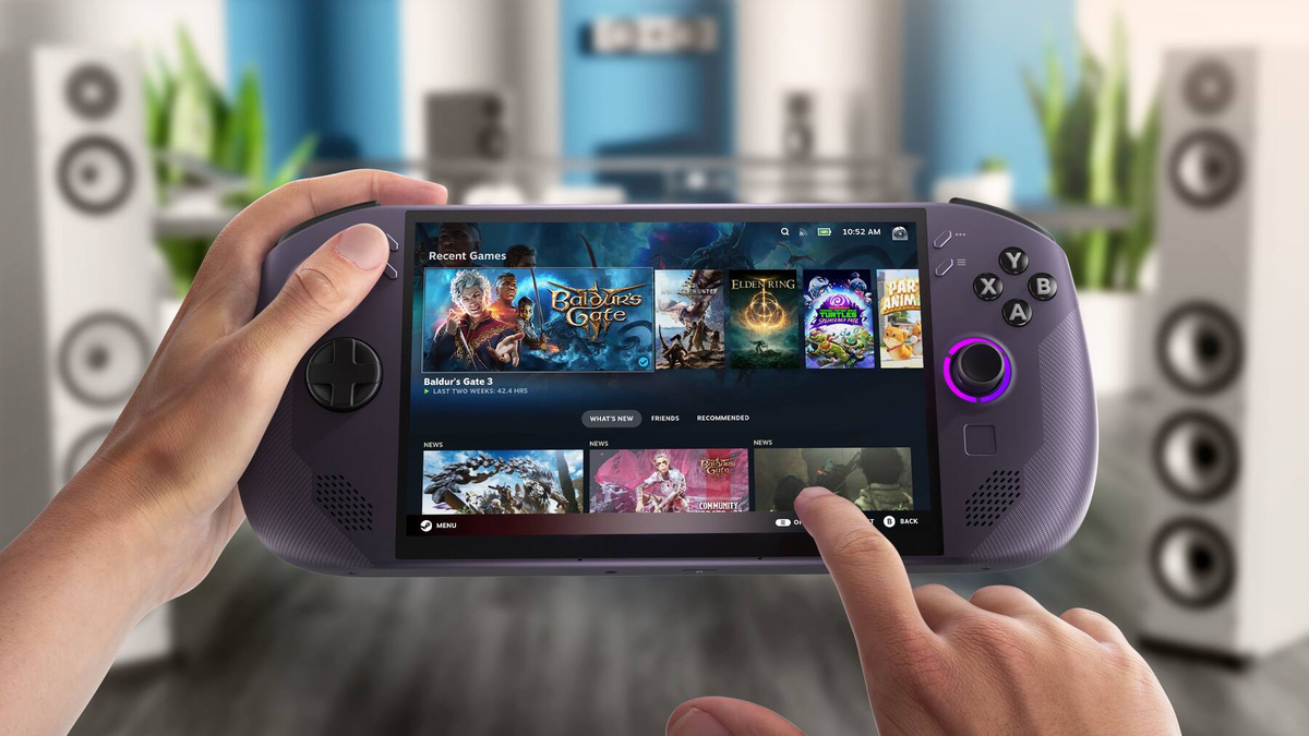 Lenovo Legion Go S с SteamOS. Источник: BestBuy